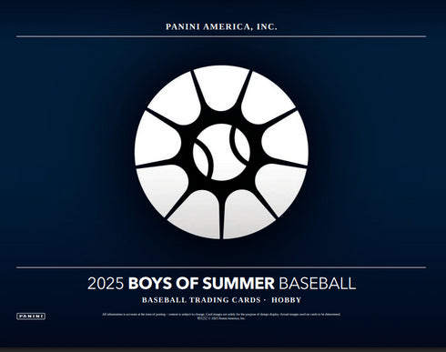 2025 PANINI BOYS OF SUMMER BASEBALL HOBBY BOX